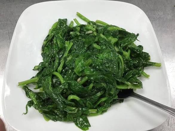 Snow Pea Baby Leaf with Mashed Garlic 蒜蓉豆苗